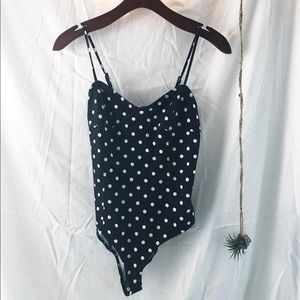Forever 21 Polkadot Body Suit